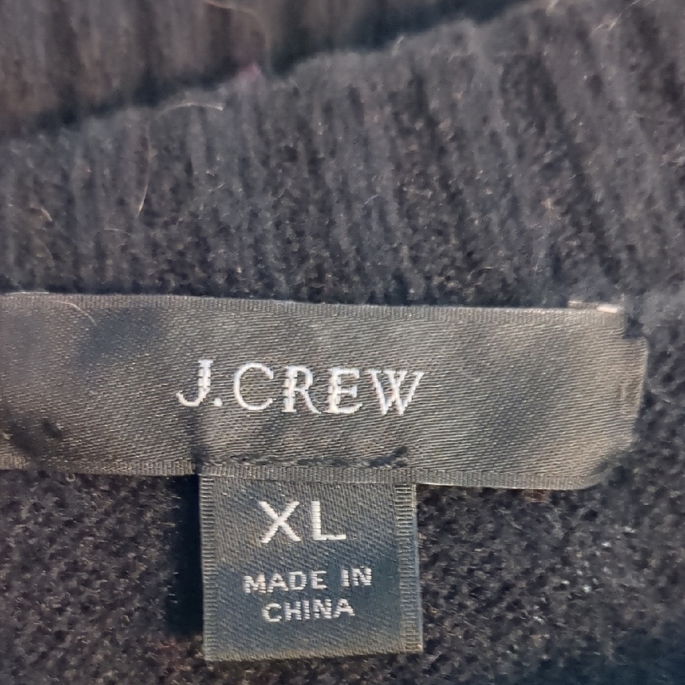 J.Crew Black Sweater XL